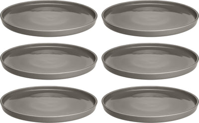 Leonardo Roma Teller 22cm Taupe - Set 6