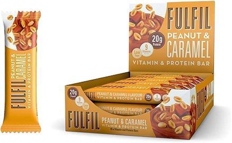 Fulfill Erdnuss-Erdnuss-Karamell (15x 55gr)