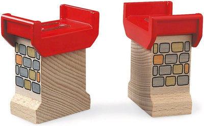 Brio Eisenbahnbrückenpfeiler – Bauset für Kreativität und Motorik – 33254