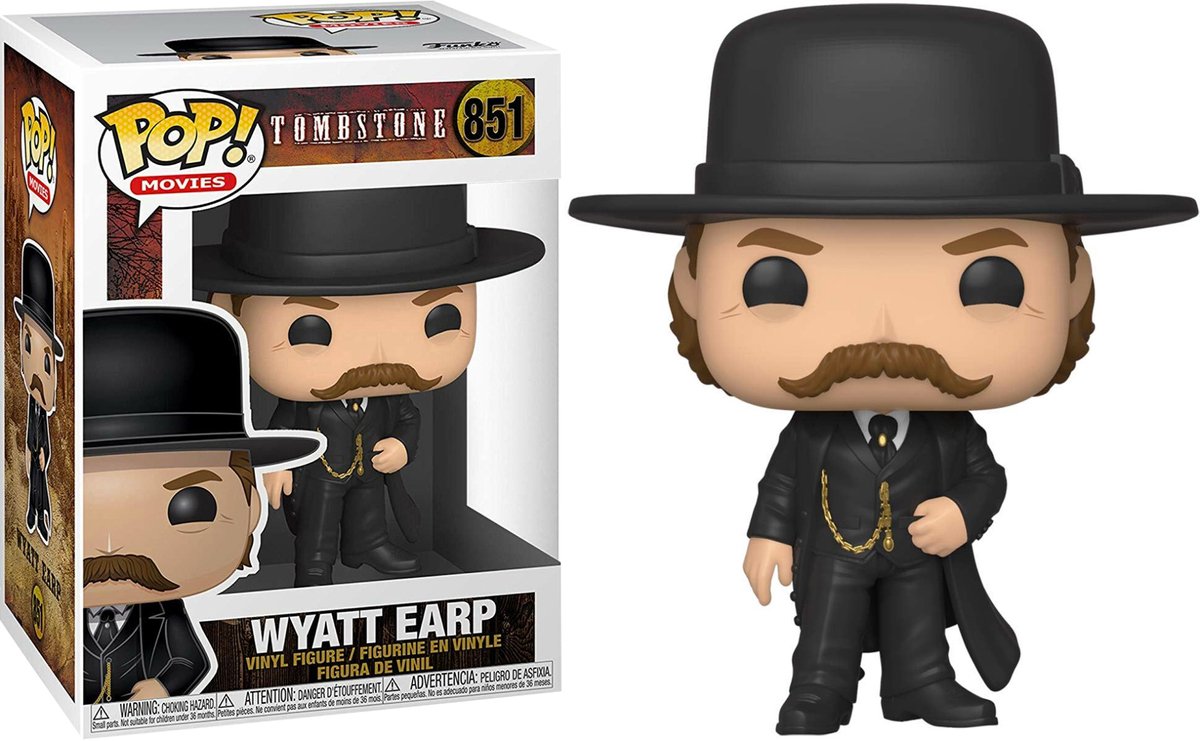 Funko-Pop! Filme Grabstein Wyatt Earp – vertraulich