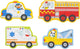 Petite Collage - Puzzle „Rettungsfahrzeuge“