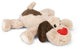 Beeztees XL Kuscheltier Joep - Hundespielzeug - Plüsch - Beige - 48x46x11 cm