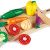 Tidlo Holzschnitt Gemüse Spielset, 20dlg.