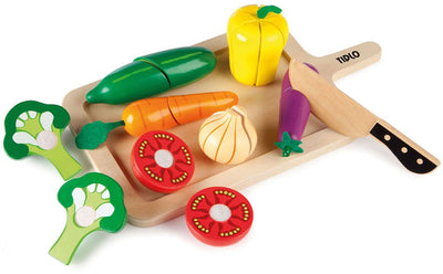 Tidlo Holzschnitt Gemüse Spielset, 20dlg.