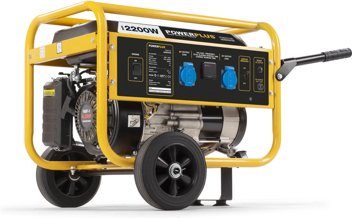 Powerplus powx5100 Benzingenerator 2200 W