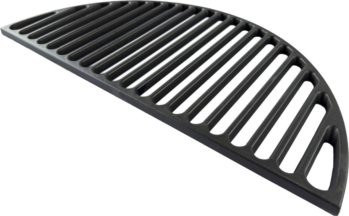 Grill Guru großer Halbmondgrill aus Gusseisen – 47 cm