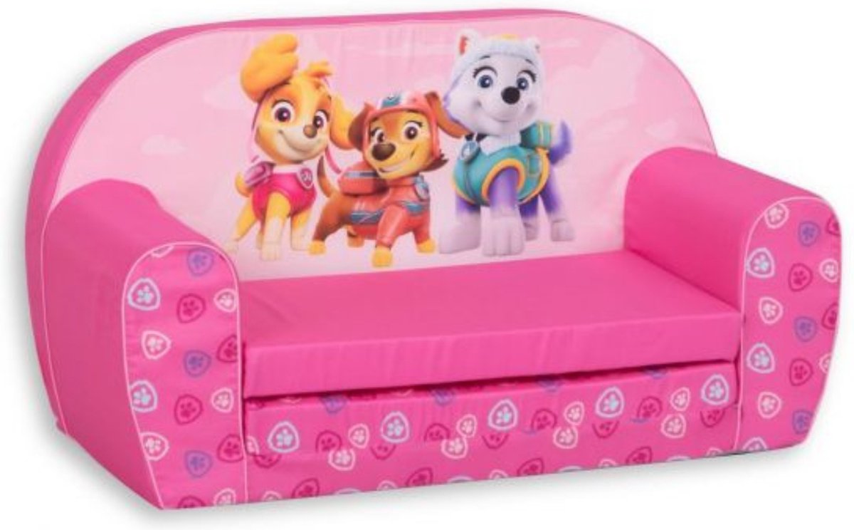 Rosa Sofa von Paw Patrol