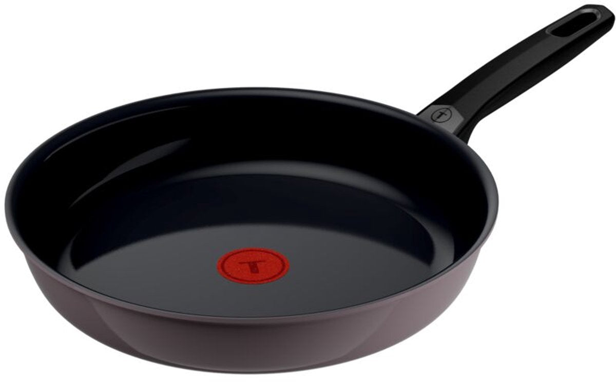 Tefal Ceramic Control Grau – Bratpfanne – 28 cm – Keramik – Induktion – PFAS-frei – geeignet für die Verwendung mit Metallspateln