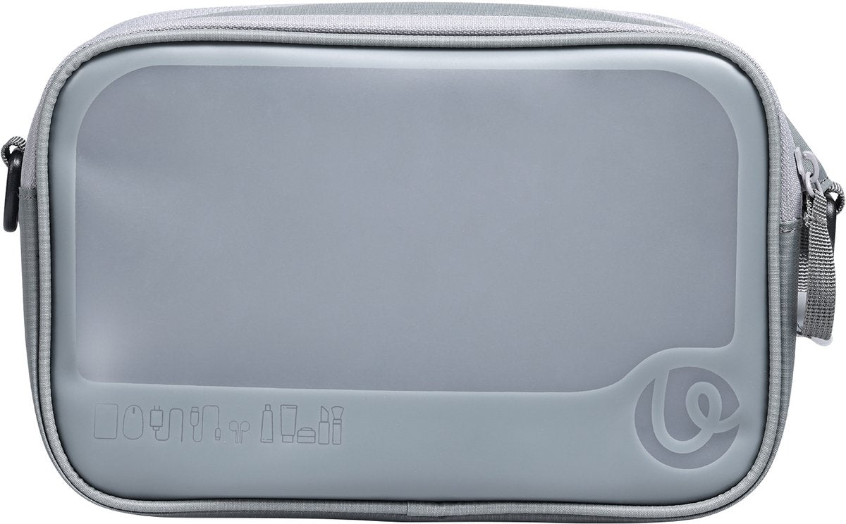 Ulanzi BP15 Seeclear Tech Pouch L Tech Pouch – transparente Vorderseite – wasserabweisend – Polyester – schwarz
