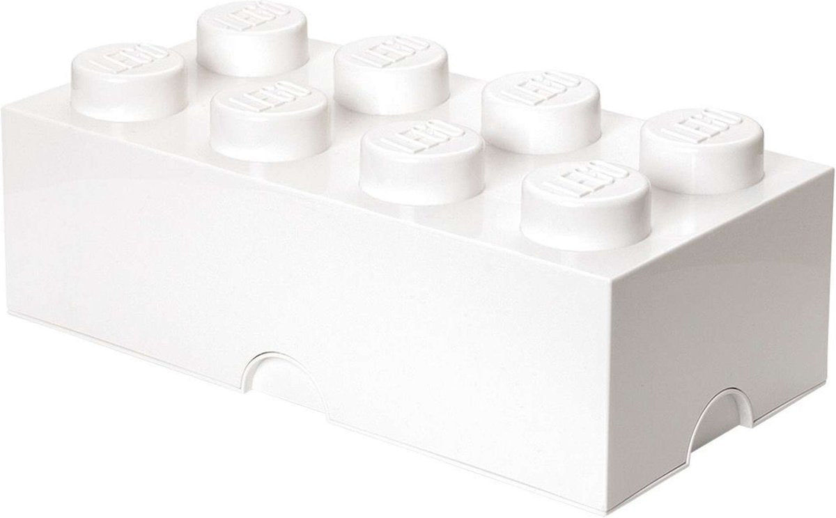 Zimmer Kopenhagen Lego Storage Brick 8 Weiß