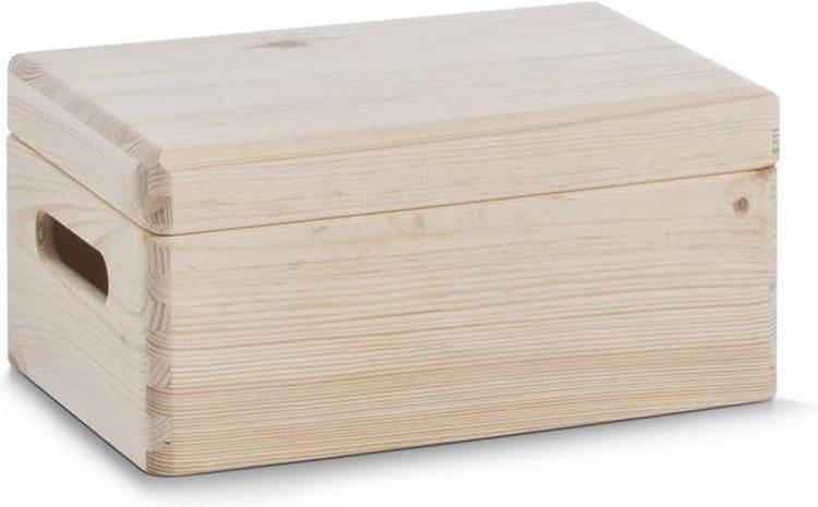 Zeller Geschenk Zeller Holzkiste 30x20x14 cm mit Deckel