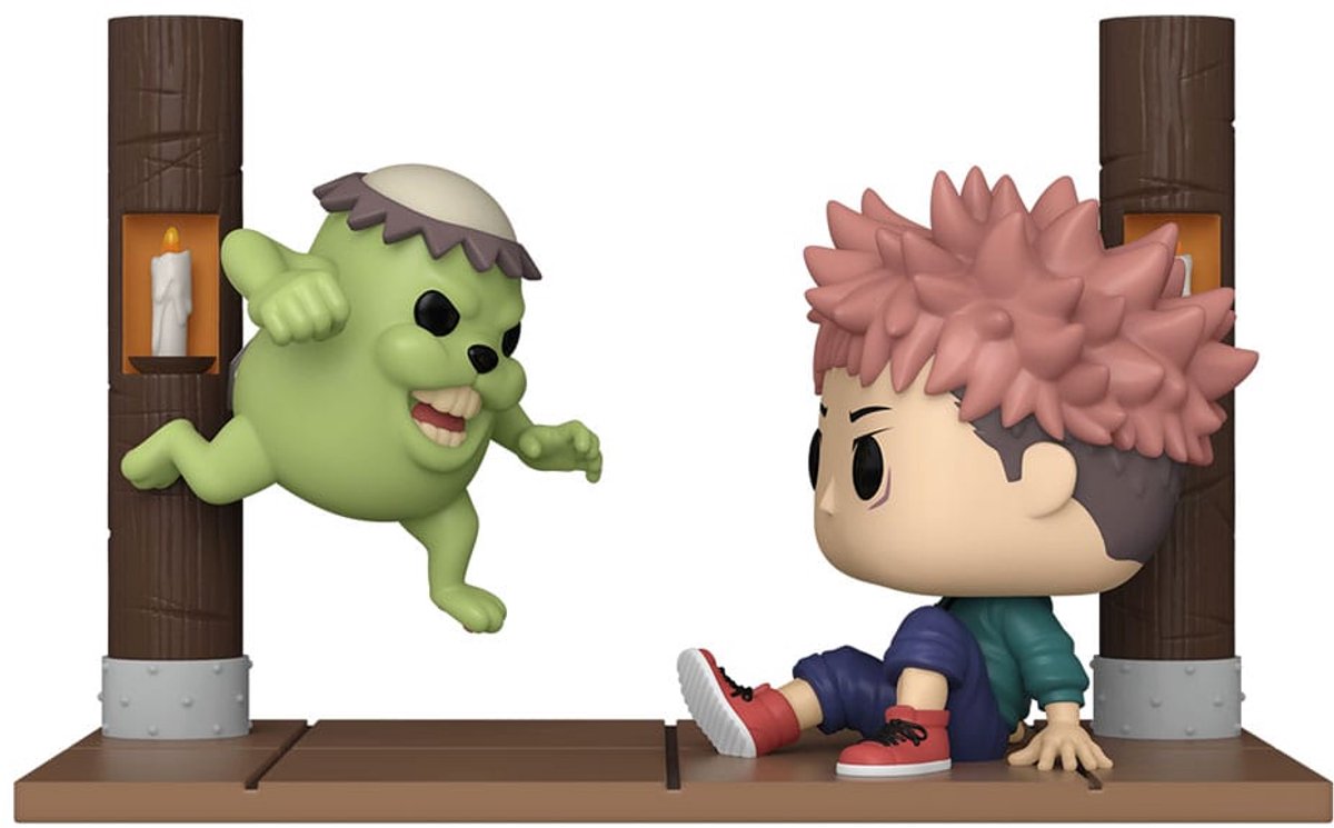 Funko-Pop! Animation: Jujutsu Kaisen – Yuji Itadori mit verfluchter Puppe #1541, exklusive Sonderausgabe