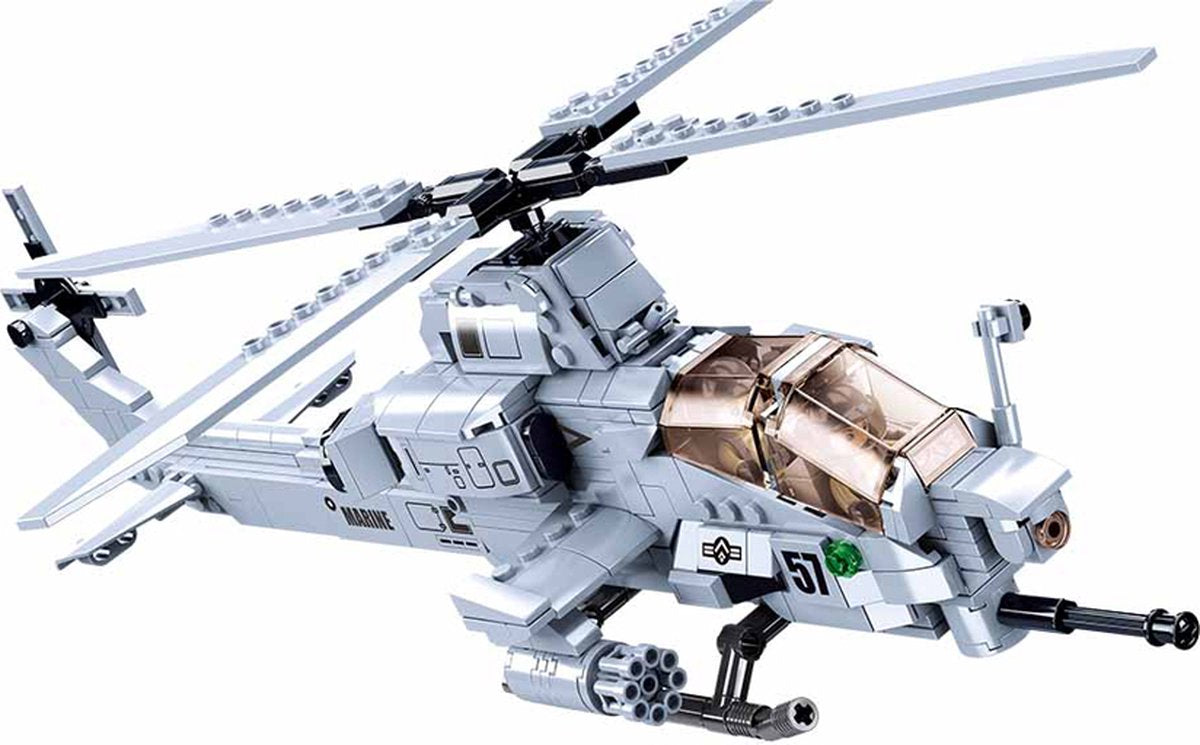 Sluban Modelbricks Kampfhubschrauber (M38-B0838)