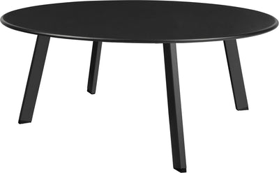 Woood Fer Beistelltisch Garten - Metall - Schwarz - 40xø70