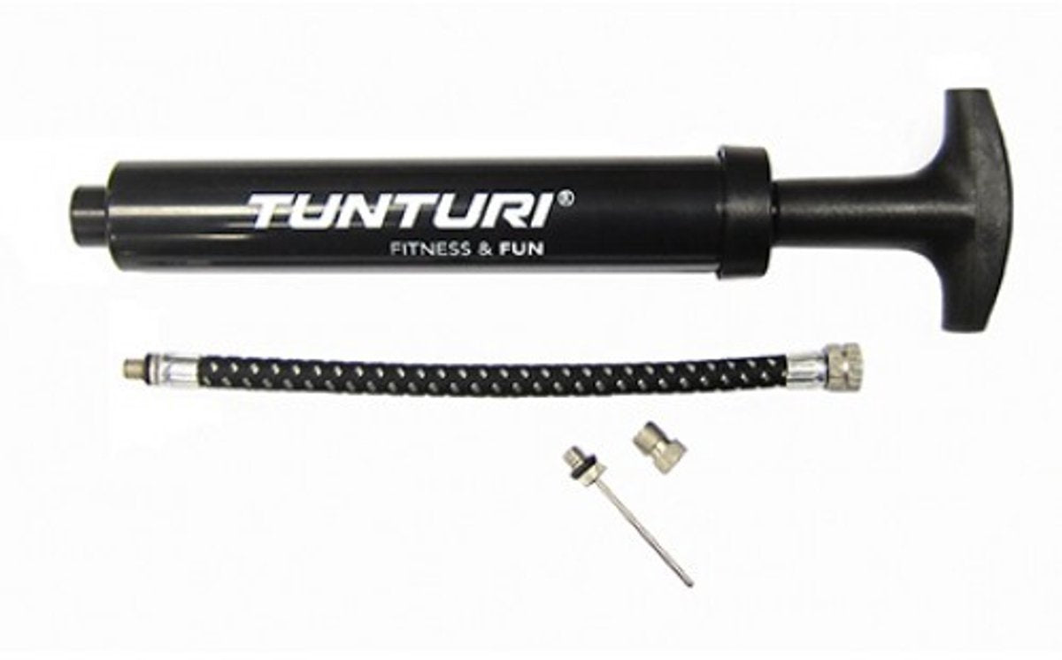 Tunturi Double-Action-Ballpumpe – Ballpumpe – Fußballpumpe – Volleyballpumpe