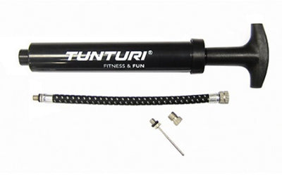 Tunturi Double-Action-Ballpumpe – Ballpumpe – Fußballpumpe – Volleyballpumpe