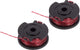 Powerplus powacg1222 Spule – 2 Stück – Spule für Rasentrimmer powdpg7541