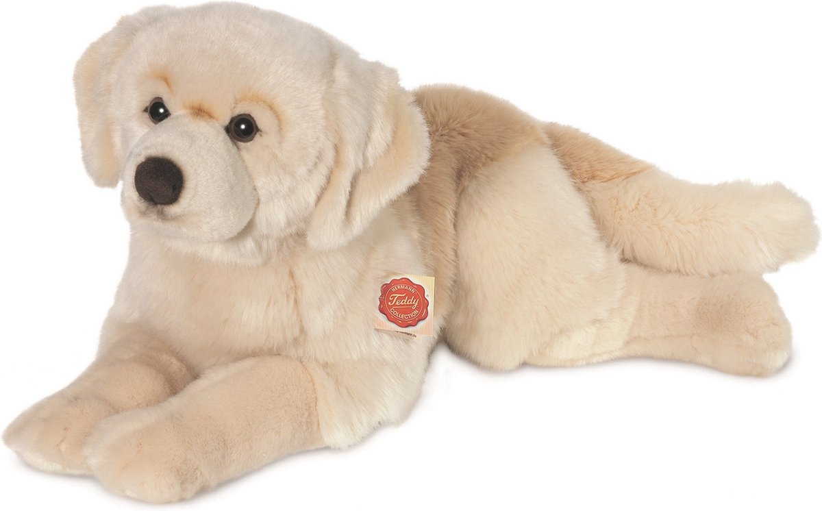 Teddy Hermann Hermann Teddy Stofftier Golden Retriever Hund - Plüsch-Kuscheltier - Kuscheltier in Premiumqualität - 60 cm