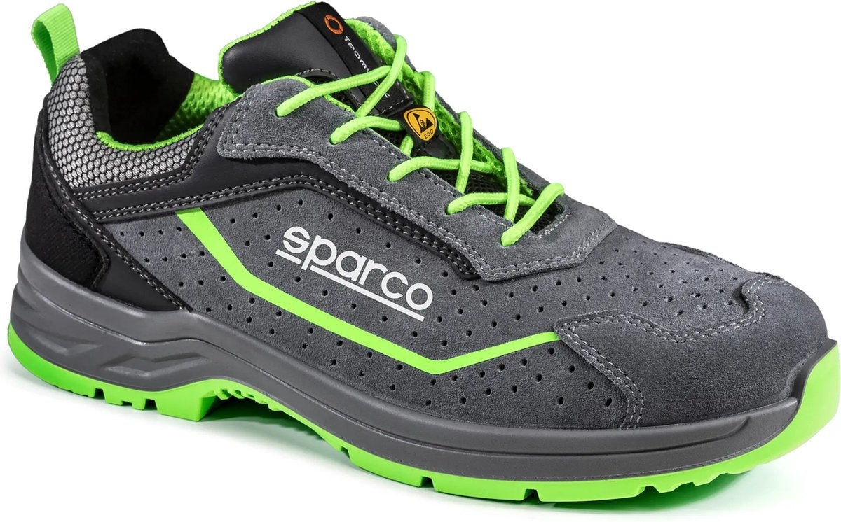 Sparco Arbeitsschuhe S1PS – Indy Felix – Graugrün – Grau – 43