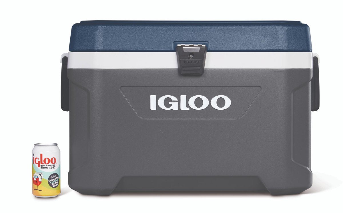 Igloo maxcold 54 – große Kühlbox – 51 Liter – grau