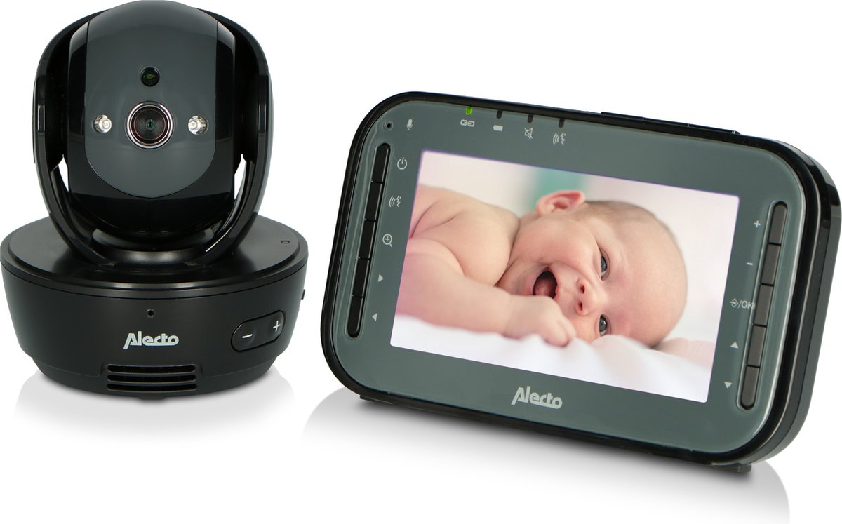 Alecto dvm200mbk – Babyphone mit Kamera – Fernbedienung beweglich – Schwarz