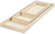 Creativ Company Tabletts, L: 20+30+40 cm, B: 10+12+15 cm, 3 Stück 1 Box
