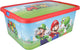 Markenlose Sans-Marque-Aufbewahrungsbox 13 l Super Mario – Rot Blau