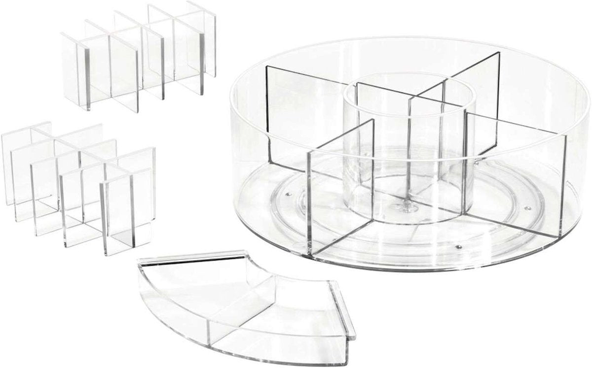 Idesign Drehteller für Make-up und Kosmetik transparent – Sarah Tanno