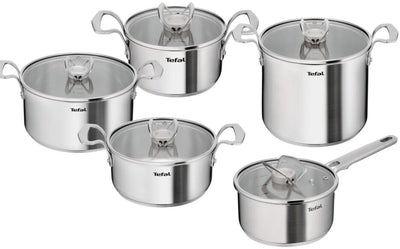 Tefal Extreme - Pfannenset - 5-teilig - hoher Kochtopf 22 cm - Kochtopf 18 cm - Kochtopf 16 20 24 cm