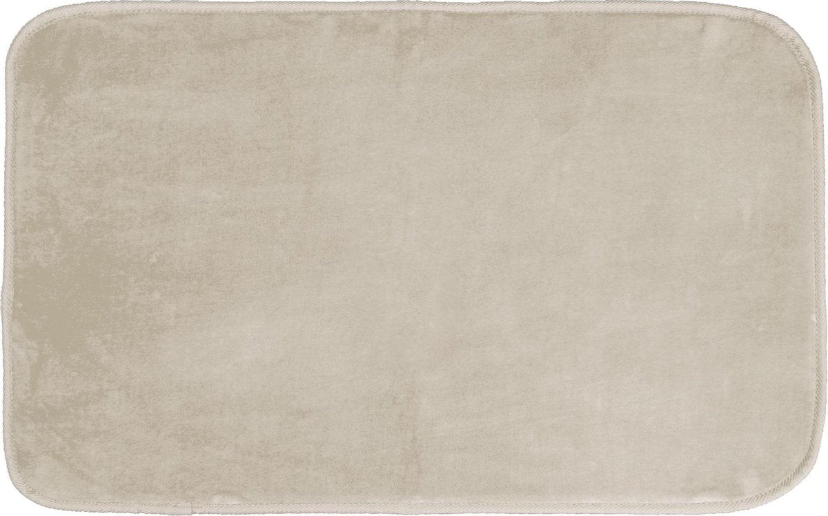 Livettti.nl Livetti Badezimmermatte Toilettenvorleger Badematte 45x75 cm - Taupe