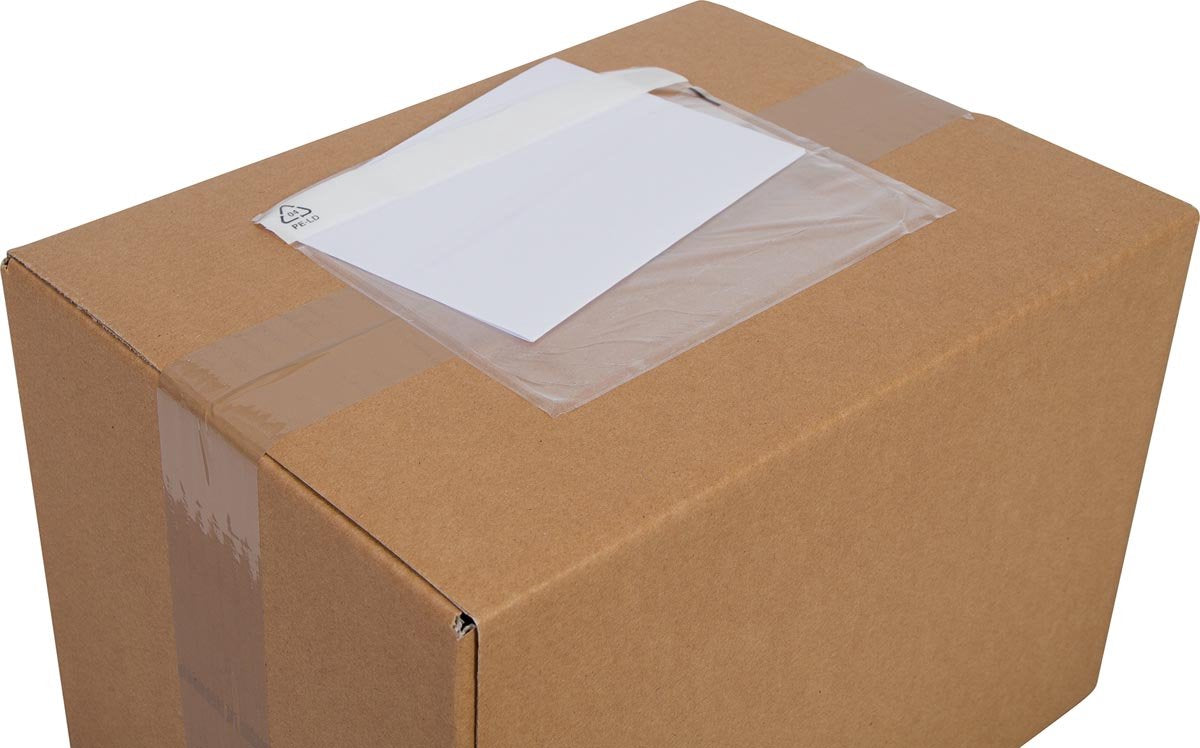 Cleverpack Packlistenumschlag selbstklebend - blanko 165x112 - 100 Stk