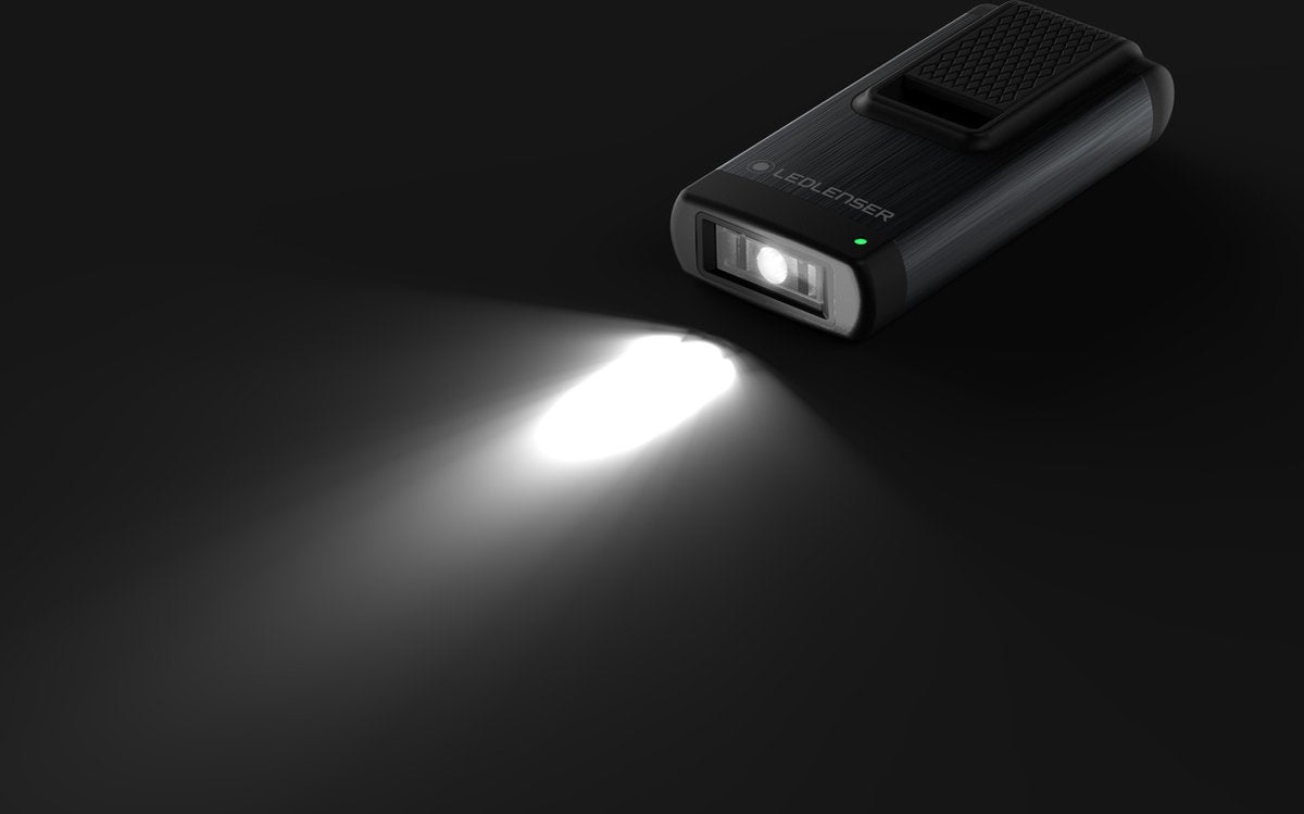 Ledlenser k4r grau - Schlüsselanhänger - wiederaufladbar - 120 Lumen