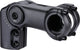 BBB Fahrradvorbau verstellbar 120 mm – verstellbarer Vorbau für Rennrad, E-Bike MTB – 31,8 mm Vorbauverlängerung – -40° +60° Winkel – Highfix – BHS-35