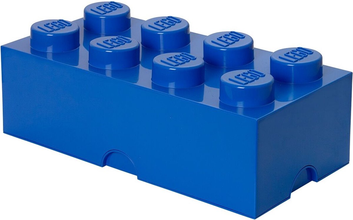 Zimmer Kopenhagen Lego Storage Brick 8 Blau