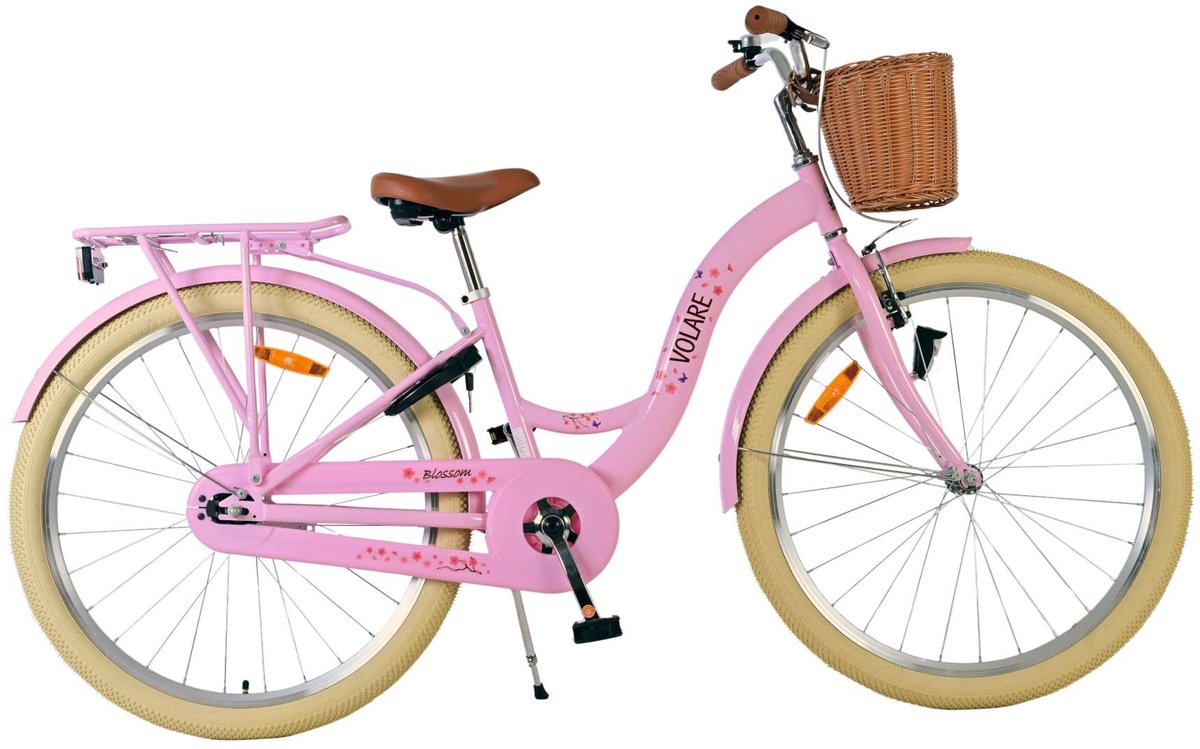 Volare Blossom Children's Bicycle - Mädchen - 26 Zoll - Pink