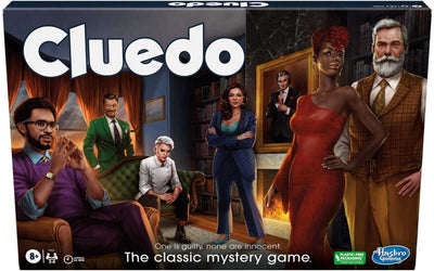 Hasbro Brettspiel Cluedo, klassisches Detektivspiel, Familienspiel (Englisch).