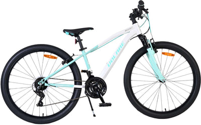 Volare Boost Kinderfahrrad – 26 Zoll – Weiß Mintgrün – 21 Gänge