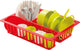 Ecoiffier 100% Koch Drift Rack mit Geschirr