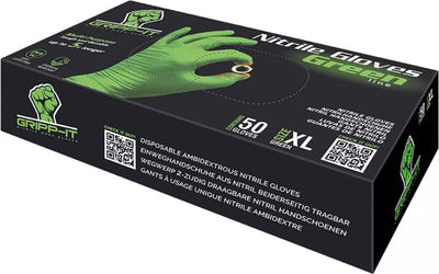 Gripp-it Nitrilhandschuhe grün extra groß (10) 50 Stück