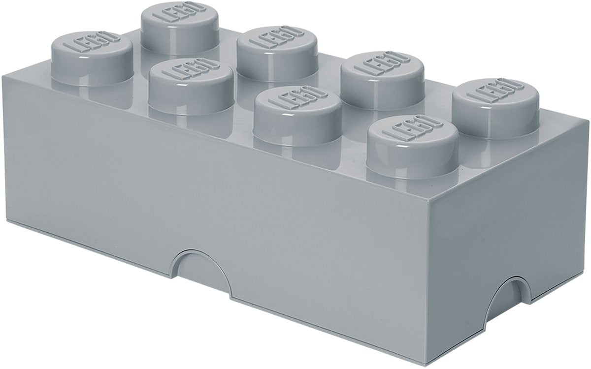 Zimmer Kopenhagen Lego Storage Brick 8 Grau