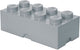 Zimmer Kopenhagen Lego Storage Brick 8 Grau