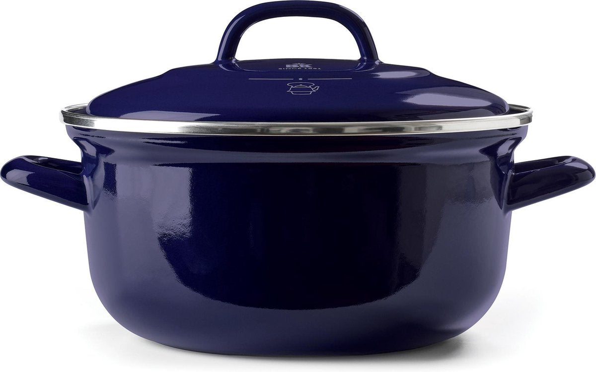 Bk Indigo-Eintopf - 24 cm 4,22 l - Blau