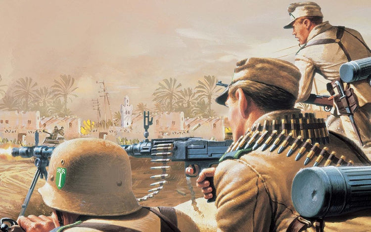 Airfix – Africa Corps 1 (3 19) * (af00711v) – Modellbausätze, Hobby-Bauspielzeug für Kinder, Modellfarbe und Zubehör