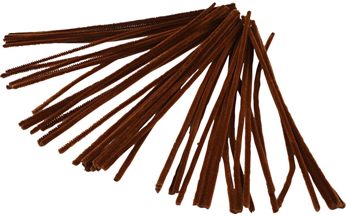 Chenille Brown 30 cm, 50.