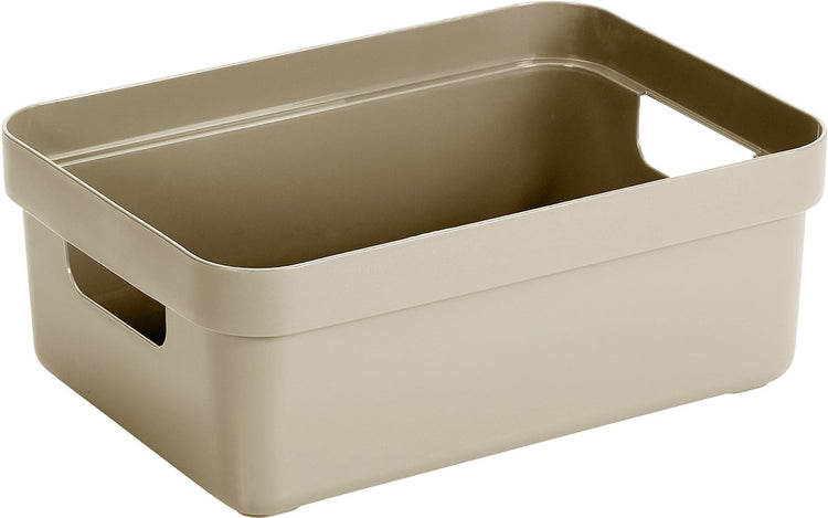 Sunware Sigma Home Aufbewahrungsbox 9l beige 350 x 246 x 122 mm