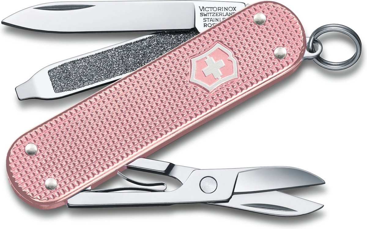 Victorinox Classic Alox Colors Taschenmesser – Zuckerwatte – 5 Funktionen