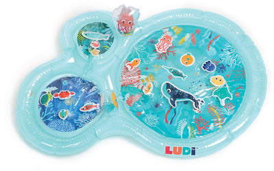 Ludi - Wasserspielmatte - Motorspielzeug - aufblasbare Spielmatte