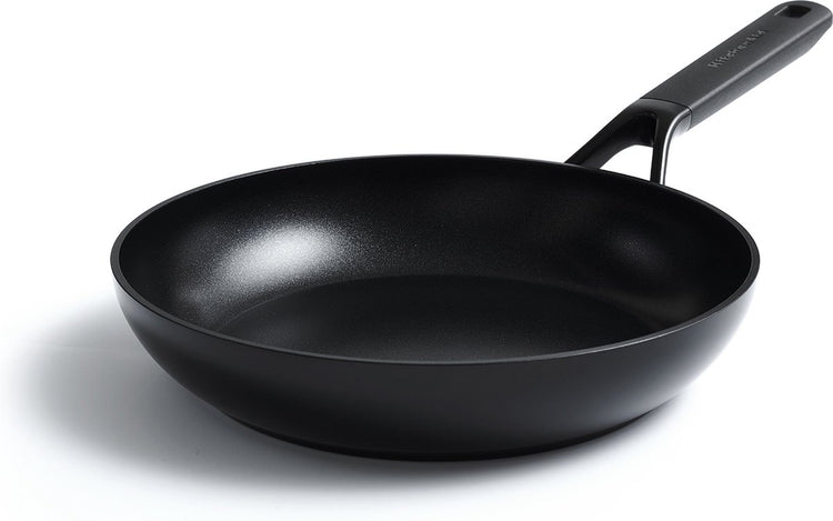 Kitchenaid Classic Bratpfannen-Set aus geschmiedetem Aluminium, 2-teilig – Schwarz – Induktion – Antihaftbeschichtung – Pfas-frei