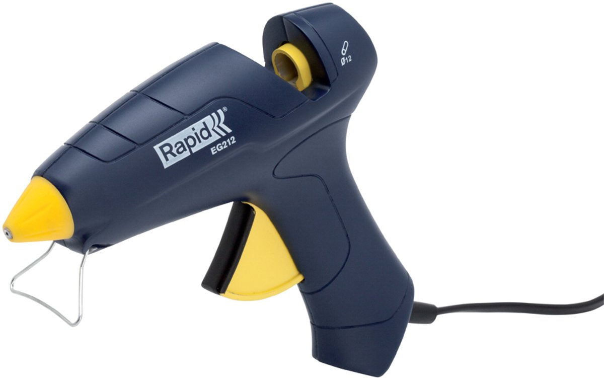 Rapid eg212 – Klebepistole – kabelgebunden – mit verstellbarem Ständer – D12 mm – blau