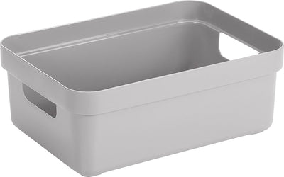 Sunware - Sigma Home Aufbewahrungsbox 9l grau - 35 x 24,6 x 12,2 cm